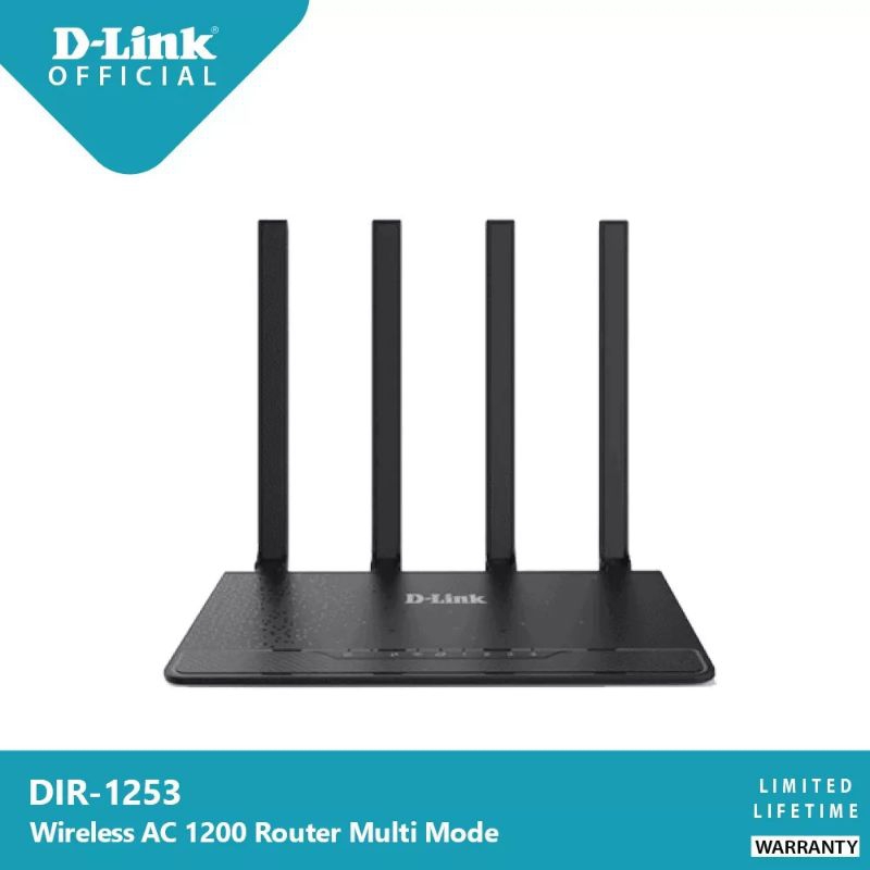 D-Link DIR-1253 Dual Band AC1200 Gigabit Multi-Mode Router