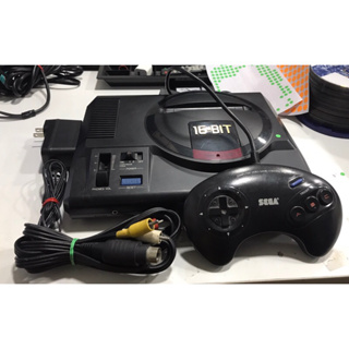 เครื่องเกม Sega Mega Drive เมก้าไดร์ฟ ครบชุด ของแท้ จากญี่ปุ่น