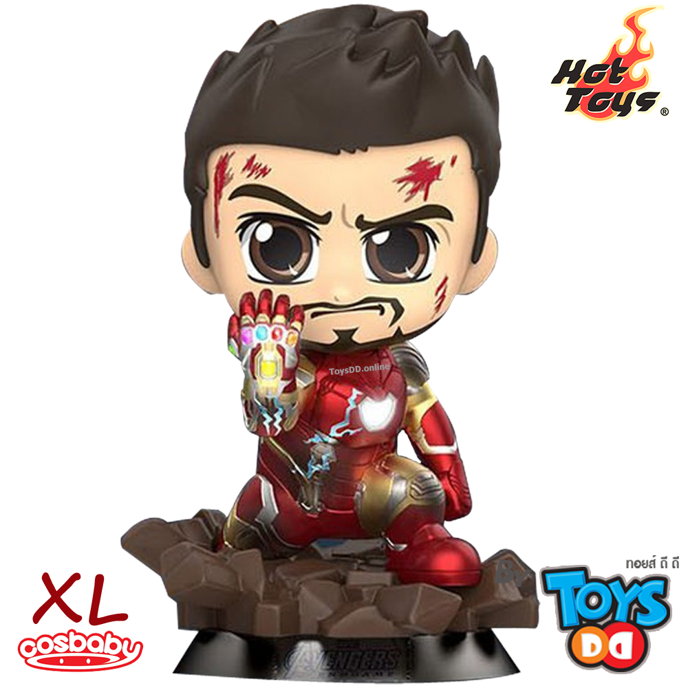 Hot Toys Avengers Endgame Iron Man Mark LXXXV (Battling) Cosbaby (L) COSB679