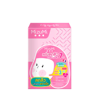 MizuMi AHA BHA Acne Serum (6g x 6ซอง) เซรั่มลดสิว เผยผิวดูเนียนเรียบ ผิวสว่าง ดุจเปิดไฟให้ผิว