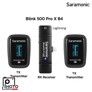 SARAMONIC Blink500 ProX B4 ไมโครโฟนไร้สาย