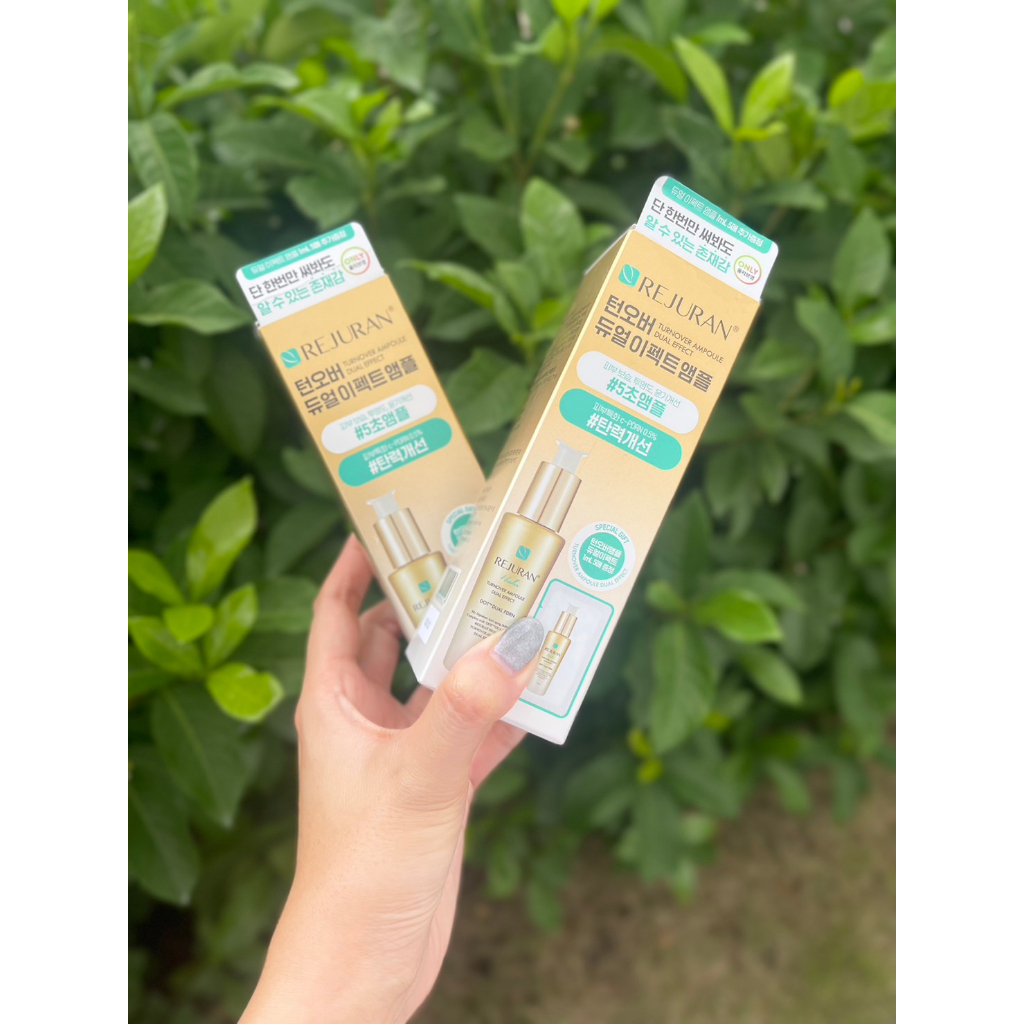 (ของแท้/พร้อมส่ง)🎊REJURAN Healer Turnover Ampoule Dual Effect