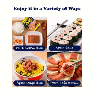 spam collection หมูแฮม อาหารเกาหลี ขายดีที่สุด 스팸 cj spam dongwon richam lotte luncheon meat 80-340g product from korea