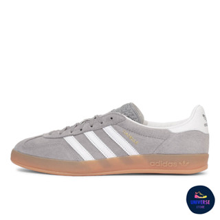 [ของแท้ ส่งฟรี PRE-ORDER] ADIDAS GAZELLE INDOOR [GREY/FTWR/GUM] ID0978