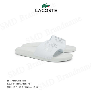 Lacoste รองเท้าแตะ รุ่น Mens Croco Slides Code: 7-42CMA0023108