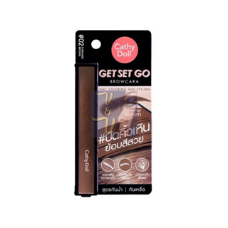 (3.2g.) Cathy Doll Get Set Go Browcara เคที่ ดอลล์ เก็ต เซ็ท โก บราวคาร่า