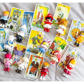 พร้อมส่ง LOFI Sunny and Cloudy Tarot Series Box of 12 Figures