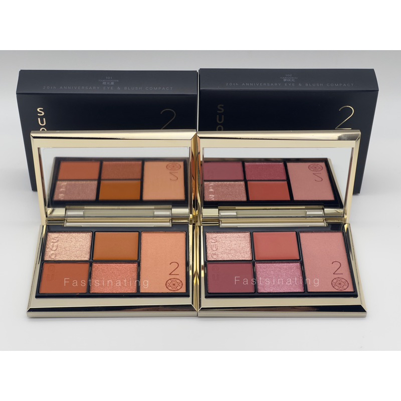 Suqqu 20th Anniversary Eye & Blush Limited 101 / 102 ผลิต 05/23 สินค้าฉลากไทยค่ะ