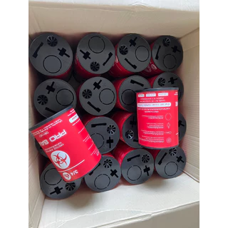 กล่องทิ้งวัสดุมีคม 5x7นิ้ว ยกลัง 10 ใบ 420 บาท
