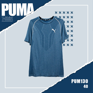 เสื้อยืดเเขนสั้น PUMA (TSM-PUM-130) ผ้านิ่มใส่สบาย ระบายอากาศดี ใส่ได้ทั้งชายและหญิง