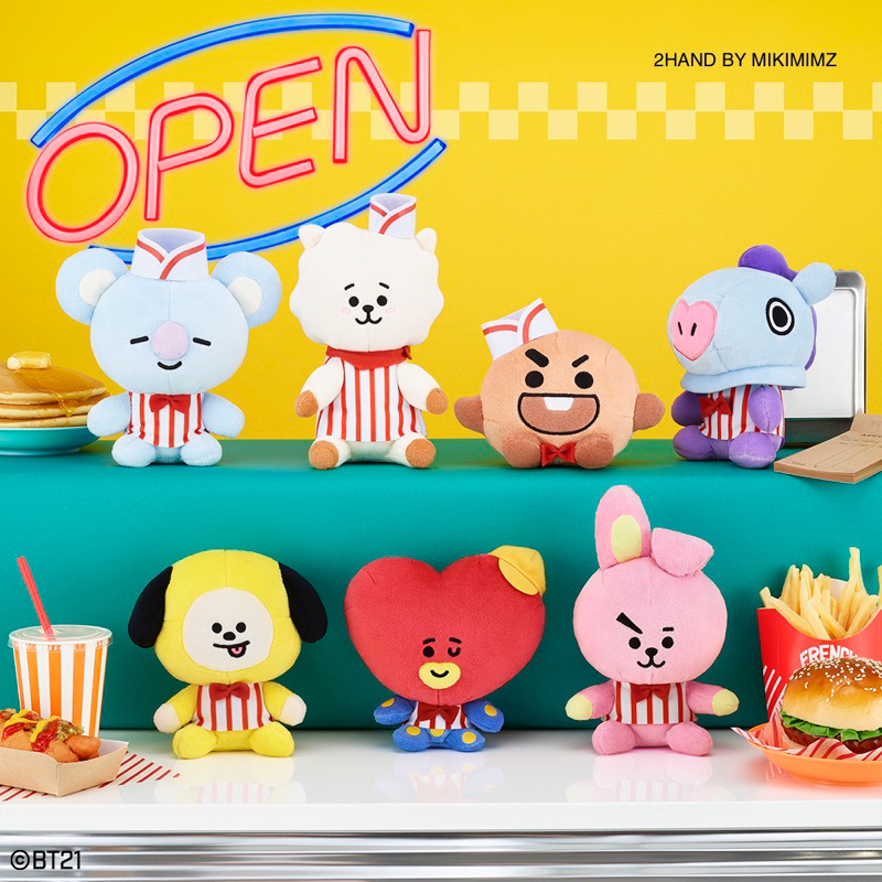 ตุ๊กตา BT21 Diner มือสอง