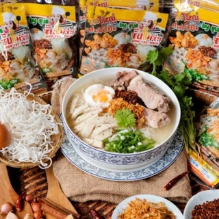[จัมโบ้ 150g] ก๋วยจั๊บญวน เส้นสด 6 ห่อ (เส้นใหญ่พะโล้ ก็มี เลือกได้) หมูยอแน่นเต็มอิ่ม,ก๋วยจั๊บอุบลฯ