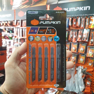 PUMPKIN ใบเลื่อยจิ๊กซอ สำหรับตัดไม้ ตัดเหล็ก ตัดPVC ใบเลื่อยจิ๊กซอว์ (5ใบ/แพ็ค)