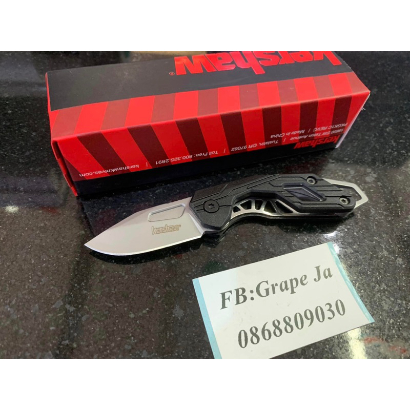 ดพับ  Kershaw 1230 Diode Liner Lock Knife Black FRN 3Cr13Mov งานจีน