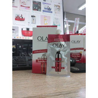 Olay โอเลย์ รีเจนเนอรีส ผลิตภัณฑ์บำรุงผิวหน้า (1 กล่อง 6 ซอง) ช่วยลดเลือนริ้วรอย