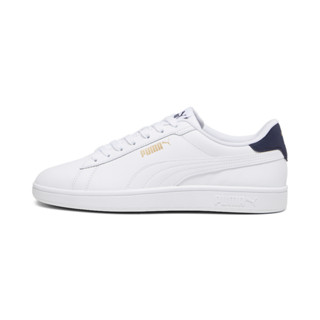 PUMA BASICS - รองเท้าผ้าใบ Smash 3.0 L สีขาว - FTW - 39098713