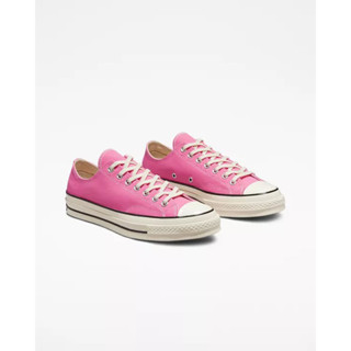 รองเท้า CONVERSE CHUCK 70 RECYCLED RPET CANVAS OX - PINK/EGRET/BLACK