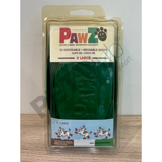 [CLEARANCE SALE] !กล่องเหลือง! PawZ Dog Rubber Boots - รองเท้ายางสุนัข Size Tiny 12 ชิ้น (2)