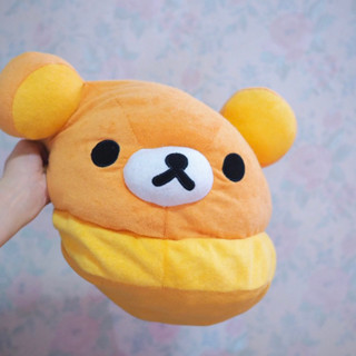 ตุ๊กตา หมี rilakkuma ริลัคคุมะ ที่ซุกเท้า ที่ซุกแมว