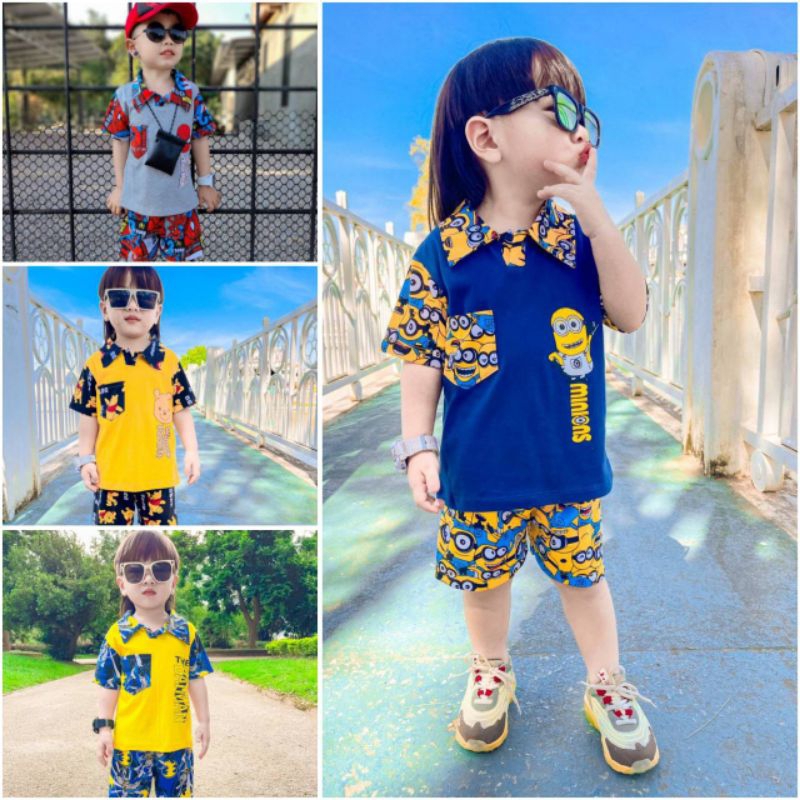 เสื้อผ้าเด็กสุดเท่ผ้าคอตตอน100%