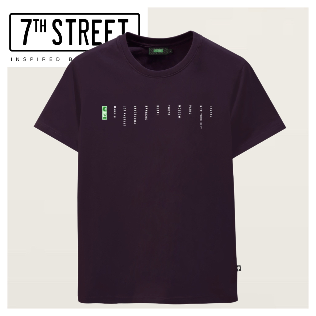 7th Street เสื้อยืด รุ่น SIC020
