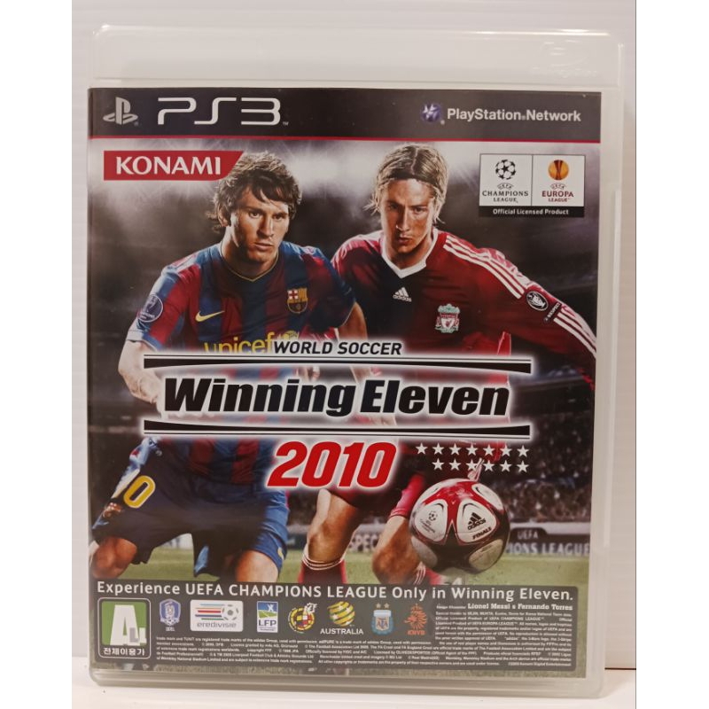 Winning Eleven 2010 - Playstation 3 (แผ่นแท้ มือสอง)