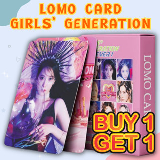 🆓1 FREE 1🆓 Lomo Card Girls Generation &lt;FOREVER1&gt; โลโม่การ์ดพิมพ์สี 2 ด้าน 55 ใบ