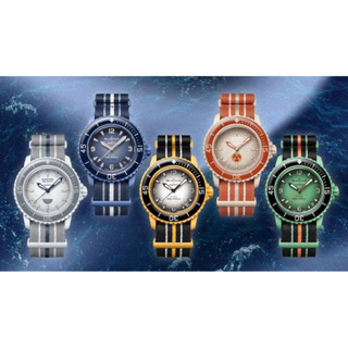 Blancpain X Swatch BIOCERAMIC SCUBA FIFTY FATHOMS COLLECTION  ของใหม่ ของแท้ 100% ประกันศูนย์ 2 ปี