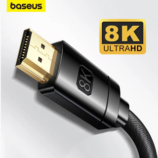 แท้💯 Baseus 8K HDMI-compatible Cable for Xiaomi Mi Box 8K/60Hz 48Gbps Digital Cable PS5 PS4 Laptop TV Monitor Projectors