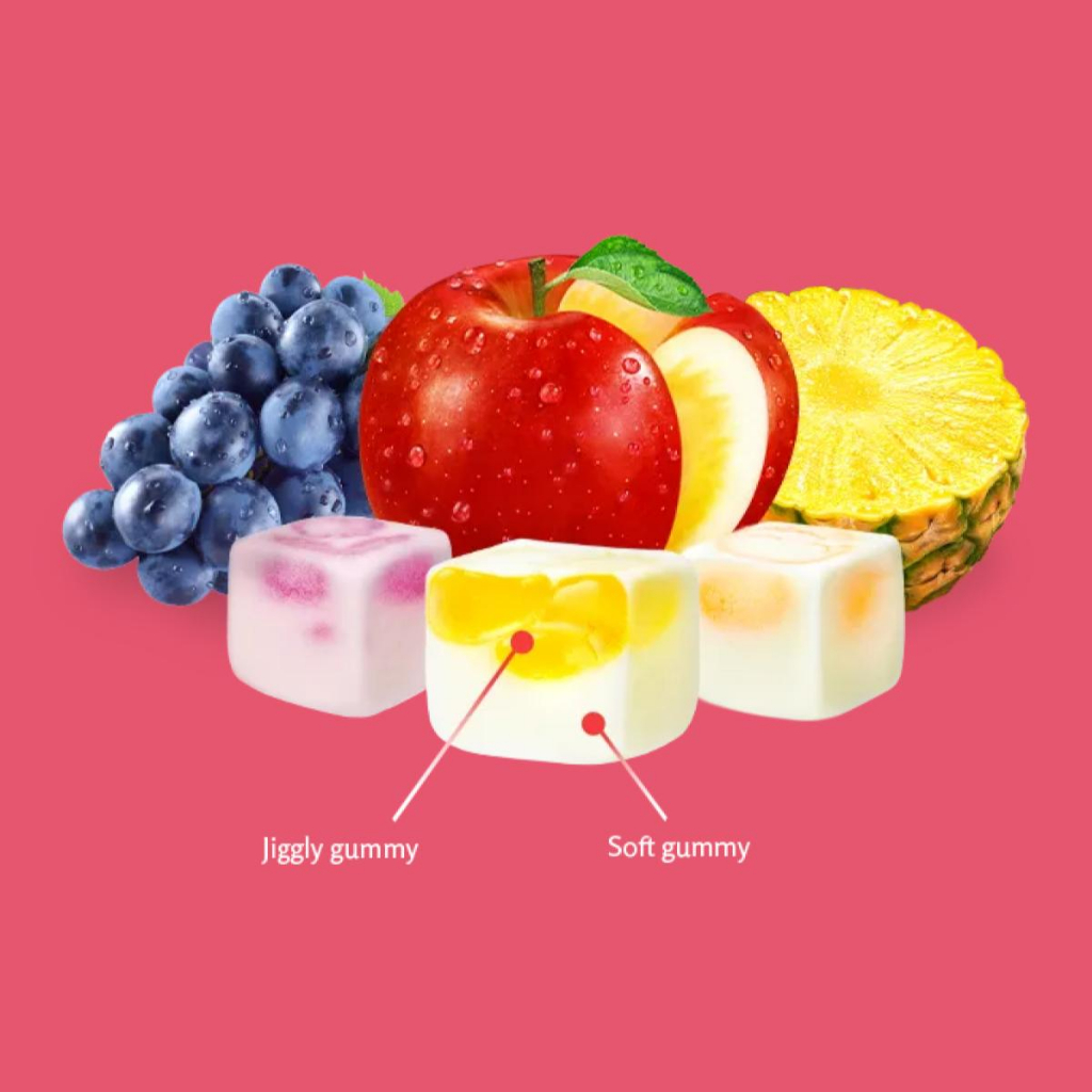 คาบาย่า พูเรอรัล กัมมี่ 58 กรัม l Kabaya Pureral Gummy 58 g. (เลือกรสชาติได้) ราคา ถูกที่สุด ดีลบีเคเค แกลเลอรีภาพที่ 5