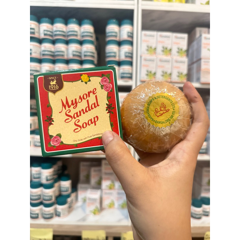 สบู่หอมแก่นจันทร์ Mysore  soap 150g จากอินเดีย🇮🇳