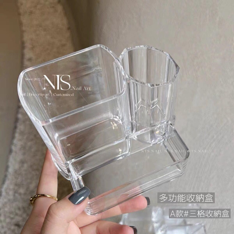 พร้อมส่ง กล่องอคิลิคใส สำหรับใส่พู่กัน ตะไบ อุปกรณ์ทำเล็บ อุปกรณ์ต่อขนตา กล่องใส่พู่กัน กล่องใส่ตะไบ กล่องจัดเก็บอุปกรณ์