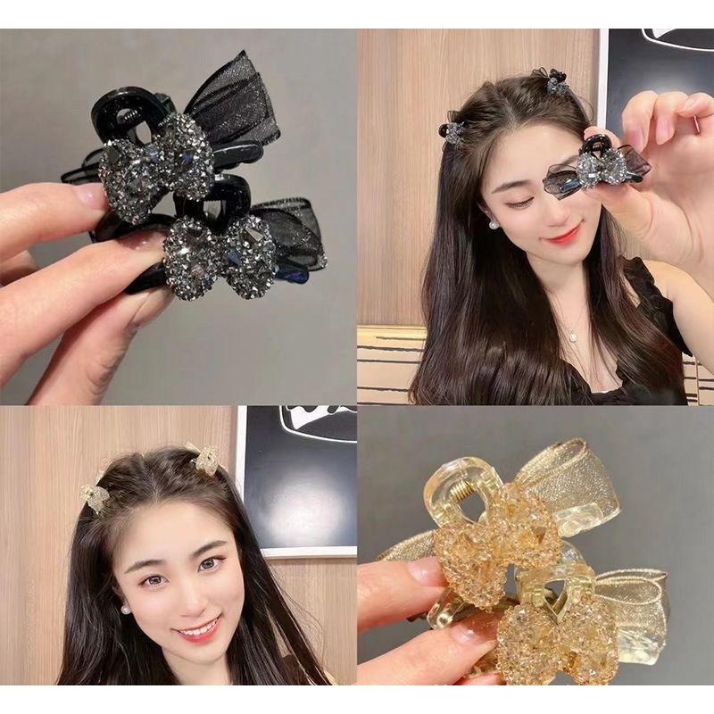 C2/1กิ๊บติดปอยผม สไตล์เกาหลี สวยหรู พร้อมส่งในไทย