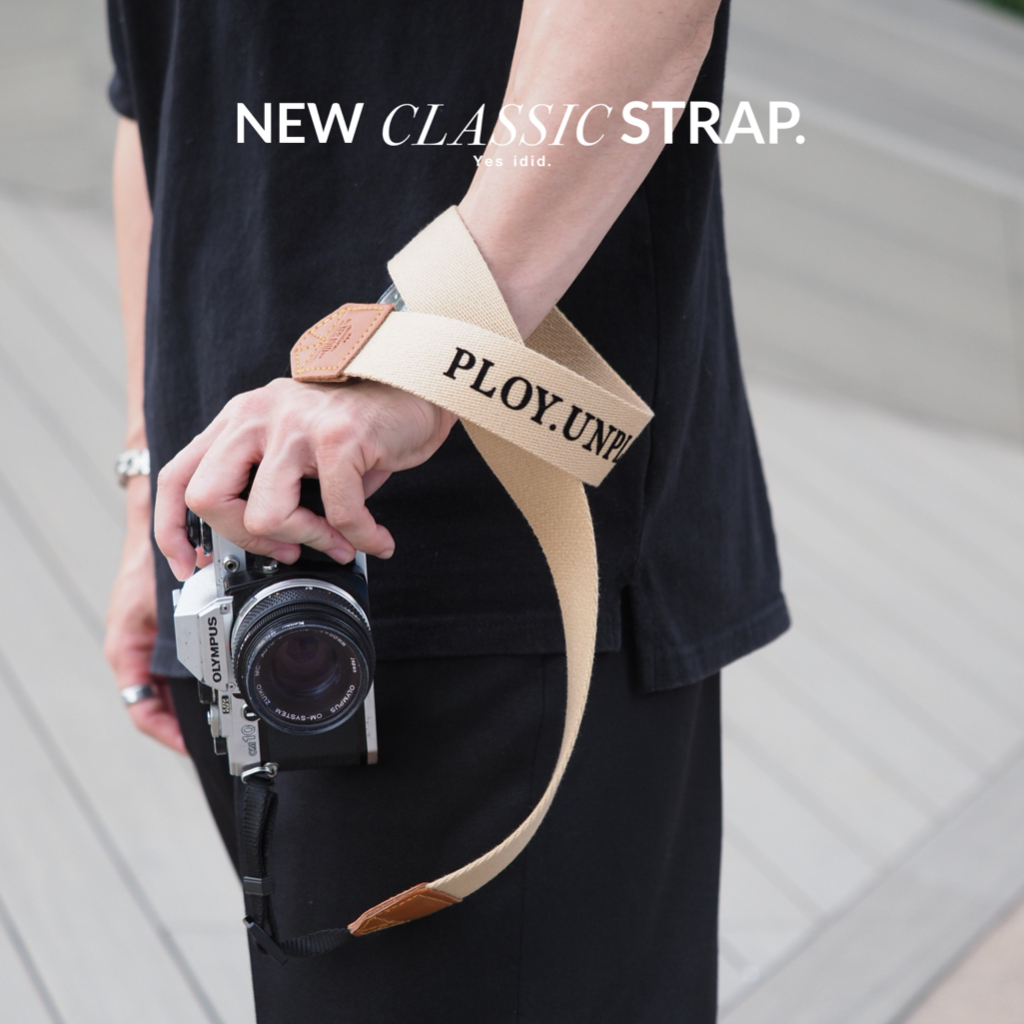 CLASSIC STRAP | สายคล้องกล้อง สายสะพายกล้อง Camera Strap by YES IDID.