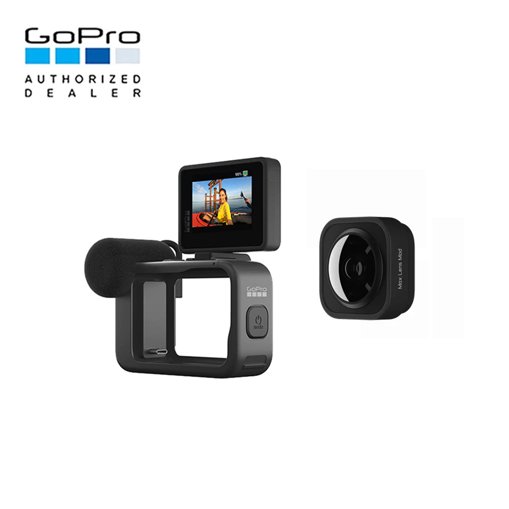 GoPro 12 / 11 / 10 / 9 Media Mod + GoPro Display Mod + Max Lens Mod 2.0 รับประกันศูนย์ไทย thumbnail 3