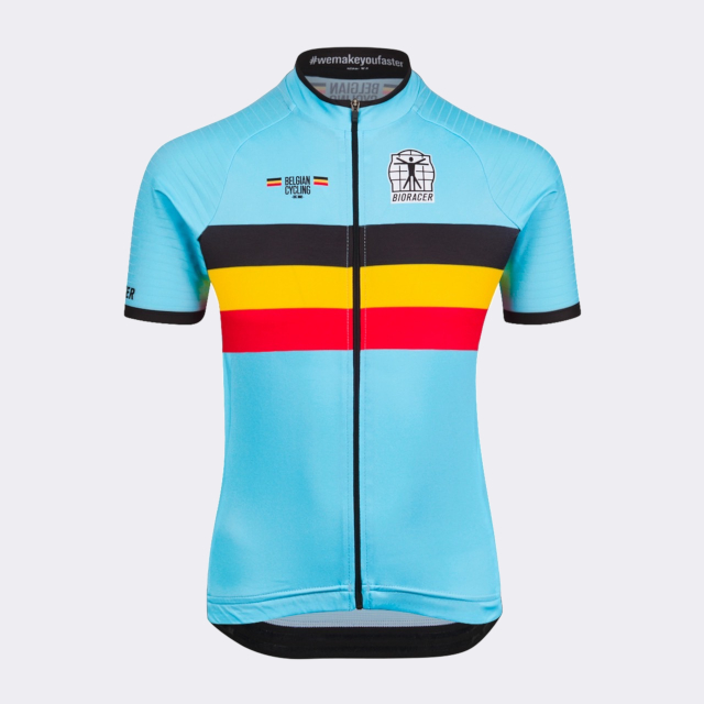 เสื้อปั่นจักรยาน สำหรับเด็ก BIORACER จากเบลเยี่ยม BELGIUM ICON CLASSIC JERSEY