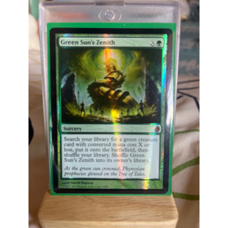 การ์ด MTG Green Sun’s Zenith Magic the Gathering EDH รุ่น FTV20 สภาพ Ex-Nm