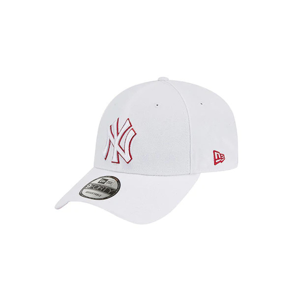 NEW ERA หมวก รุ่น NEW YORK YANKEES THE WILD WHITE 9FORTY CAP 11448748