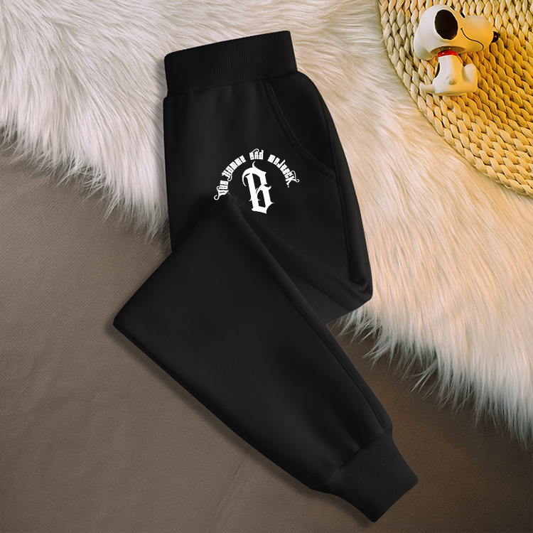 K400Bกางเกงขายาวเด็ก สไตล์แฟชั่งลายสวยน่ารัก ใส่ได้ทั้งเด็กชายและเด็กหญิง