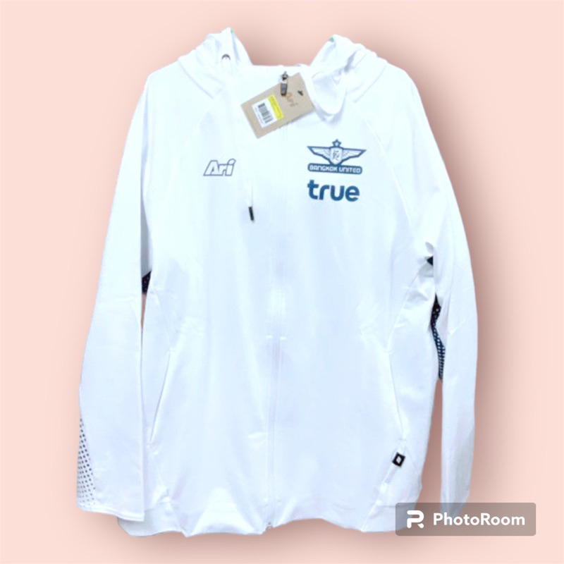 เสื้อ Ari True Bangkok United 2021/2022 Hooded Jacket สีขาว ไซส์ L