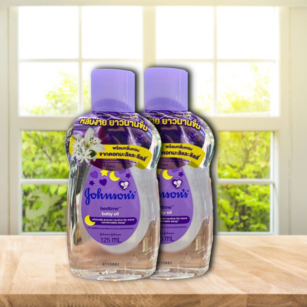 NS  (ชื้อ 1 แถม1) Johnsons จอห์นสัน เบบี้ออยล์  ผิวนุ่ม ….ชุ่มชื่น 125 มล. ราคา ถูกที่สุด ดีลบีเคเค แกลเลอรีภาพที่ 2