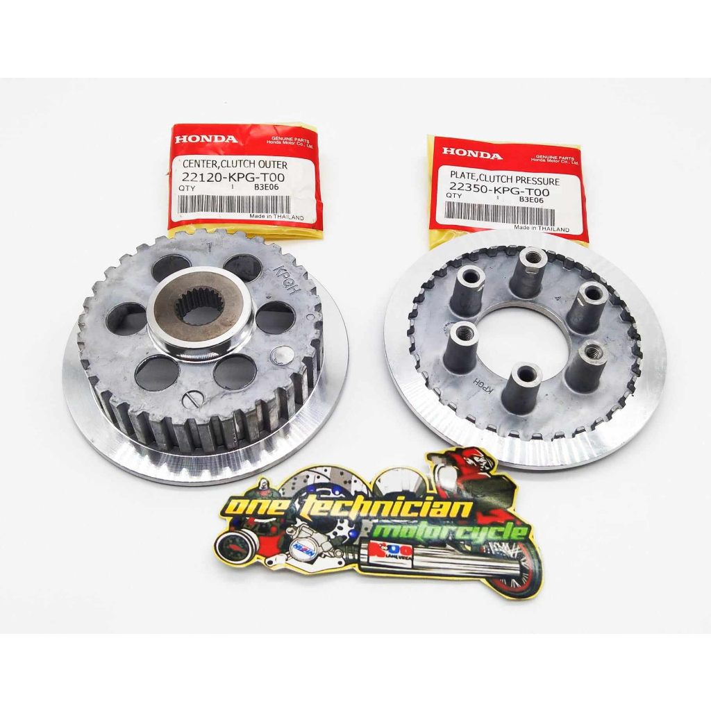 จานครัช​ ชามคลัทช์ นอก+ใน​ 1คู่ Honda​ msx​-125 msx-125sf ไนท์-125 ทุกรุ่น​