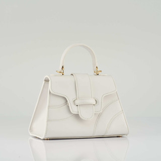 XOTIQUE Emily White Leather Bag