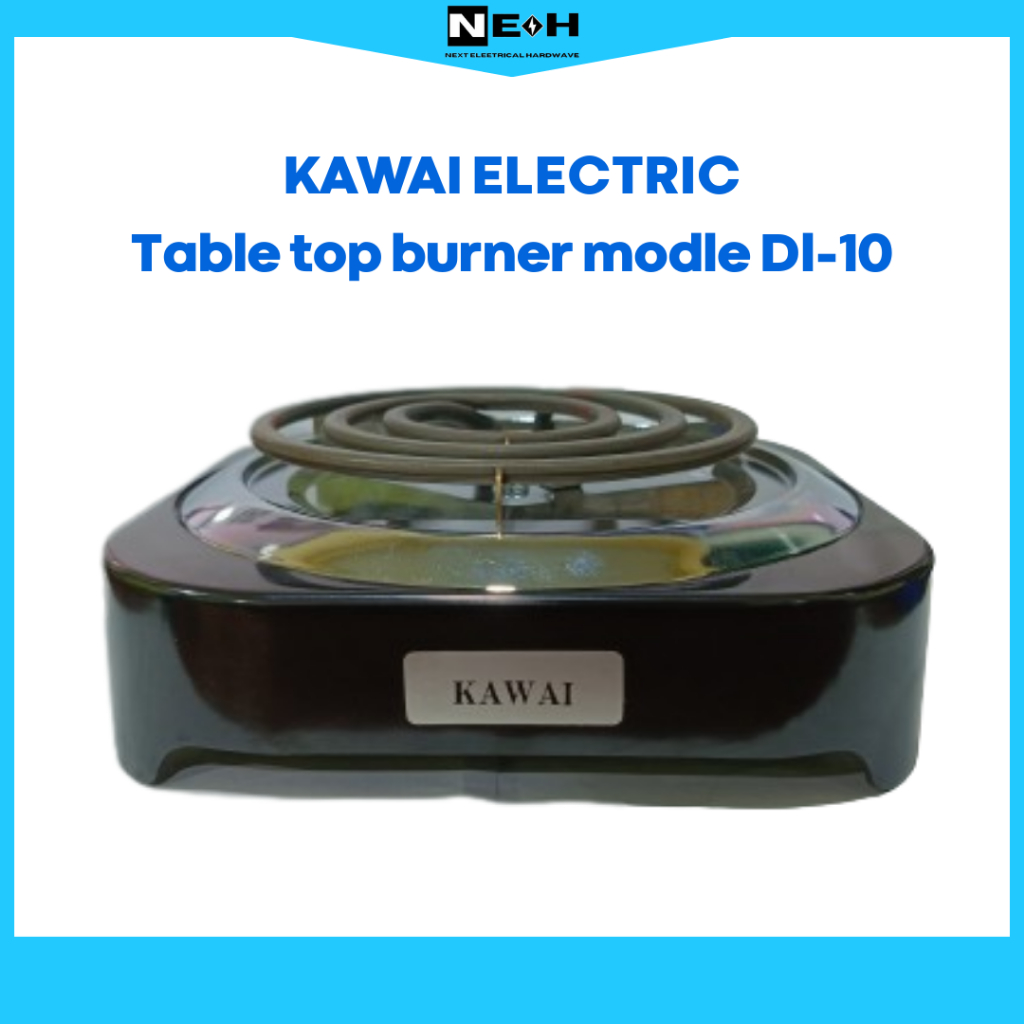 เตาไฟฟ้าขดลวด สินค้านำเข้าจากไต้หวัน KAWAI ELECTRIC Table top burner modle Dl-10