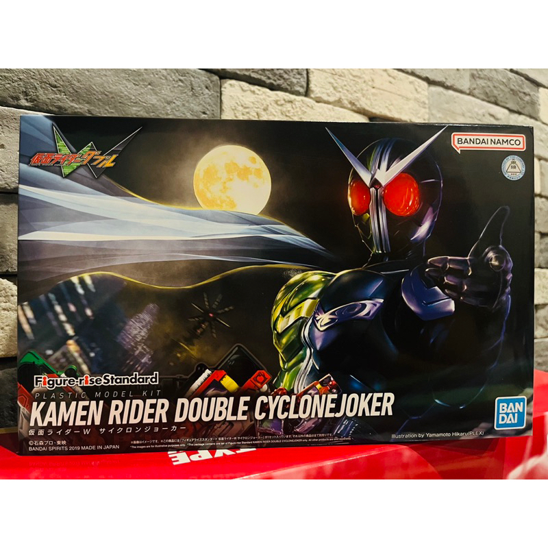Figure-rise Standard Kamen Rider Double Cyclone Joker Bandai พร้อมส่ง กล่องมีตำหนิ