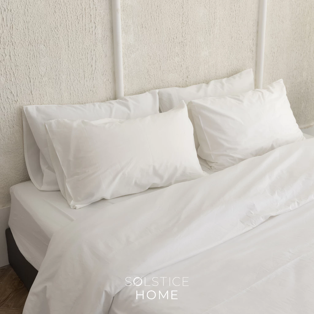 ปลอกหมอน ปลอกหมอนข้าง Solstice Home ผ้า Silky Cotton สีพื้น thumbnail 7