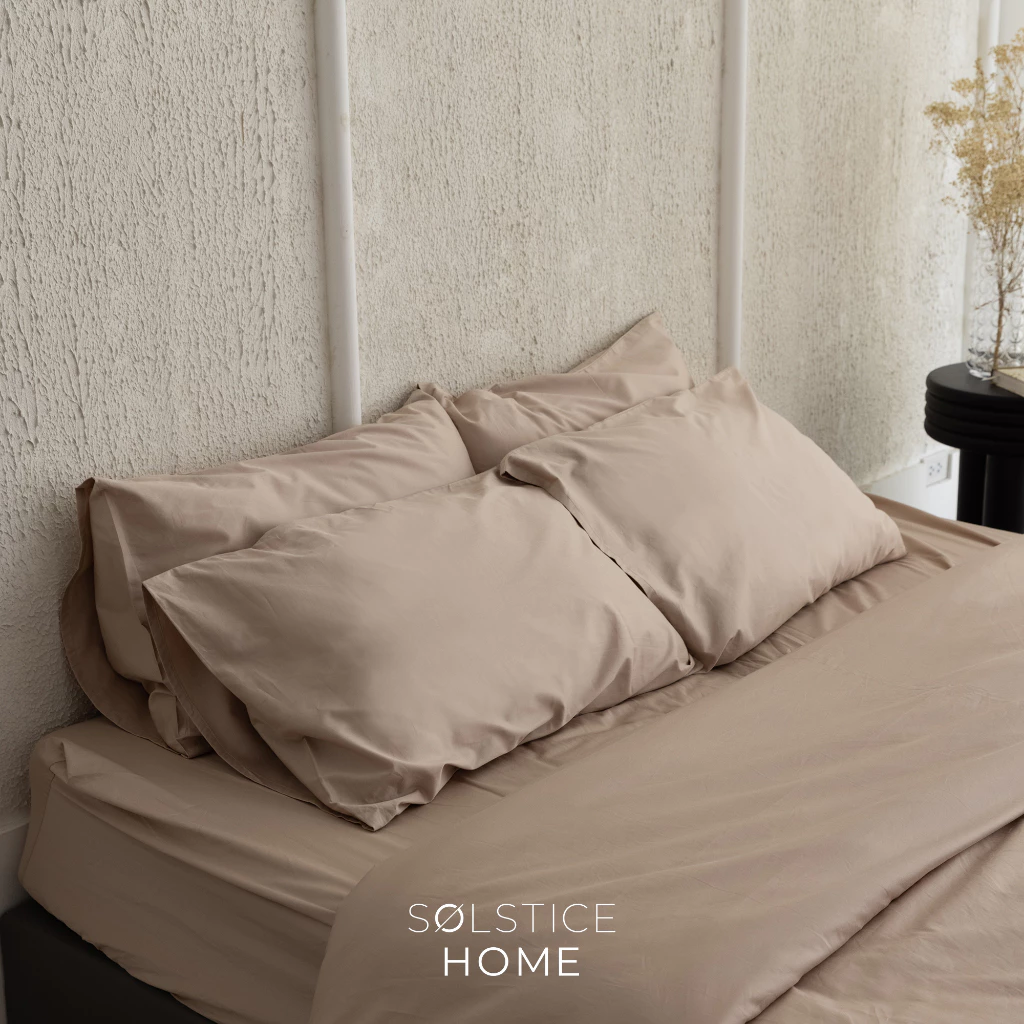 ปลอกหมอน ปลอกหมอนข้าง Solstice Home ผ้า Silky Cotton สีพื้น thumbnail 8