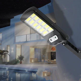 LED ไฟถนนรีโมทคอนโทรล Solar lights ไฟสปอตไลท์ กันน้ำ ไฟ Solar Cell ใช้พลังงานแสงอาทิตย์ โซลาเซลล์ Outdoor Waterproof Rem