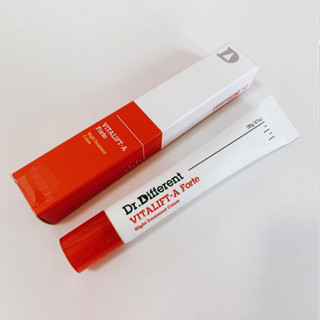 (**Clearance) Dr.Different Vitalift-A Forte Night Treatment Cream 20g ครีมให้คววามชุ่มชื้นต่อต้านริ้วรอย