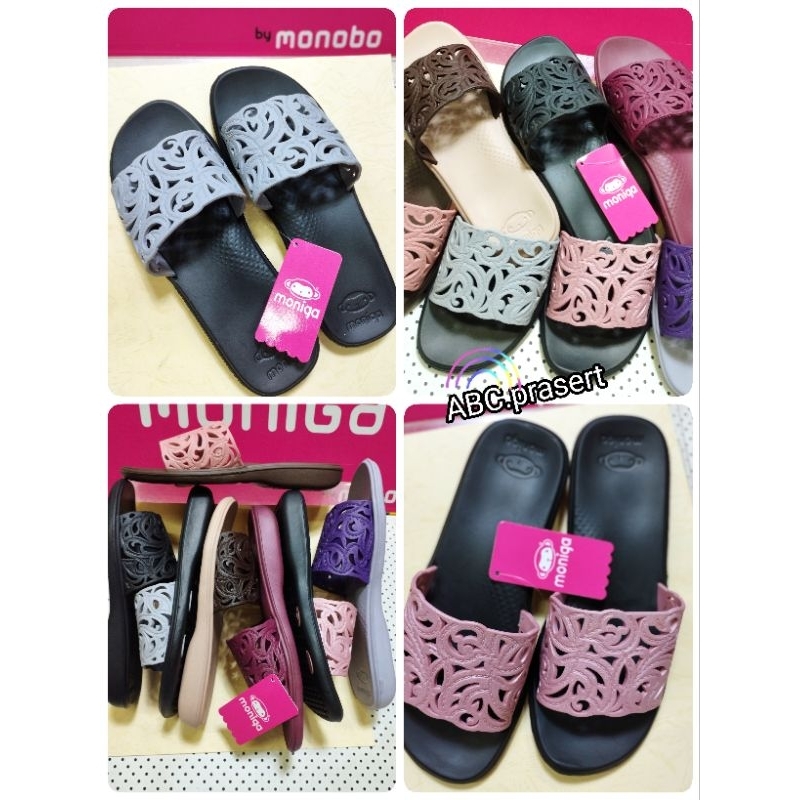 รองเท้า สวม MONOBO Moniga 4.3 ลายไทย สวมใส่สบาย